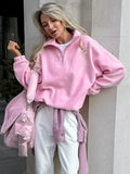 Cozy Half-Zip Fleece Pullover